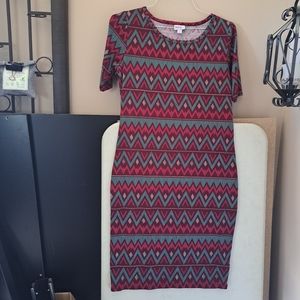 Lularoe Julia Dress sz M